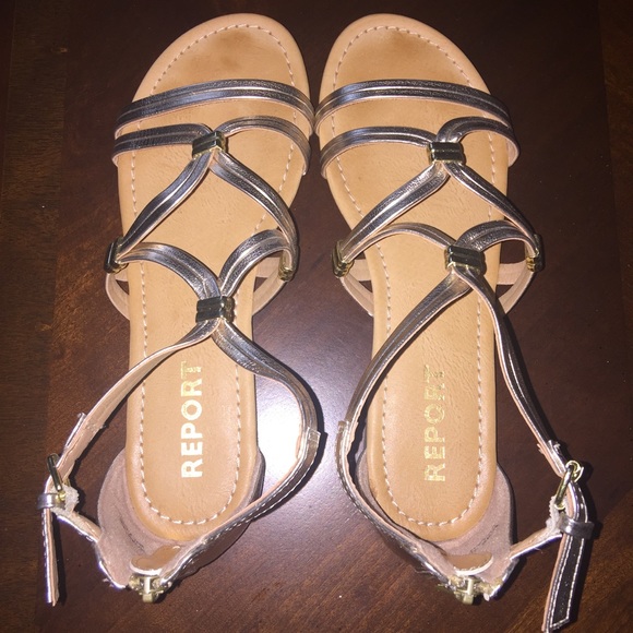 Gold Sandals