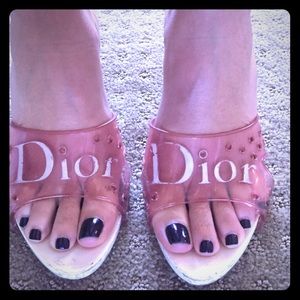 Christian Dior VINTAGE Pink Pumps!!! 💞