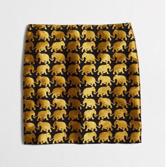 💥SOLD💥 J Crew Elephant Skirt