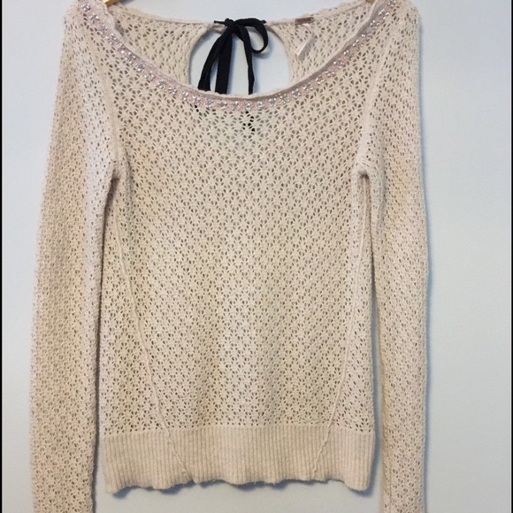 Free People Sweaters - Free People Crochet Sweater