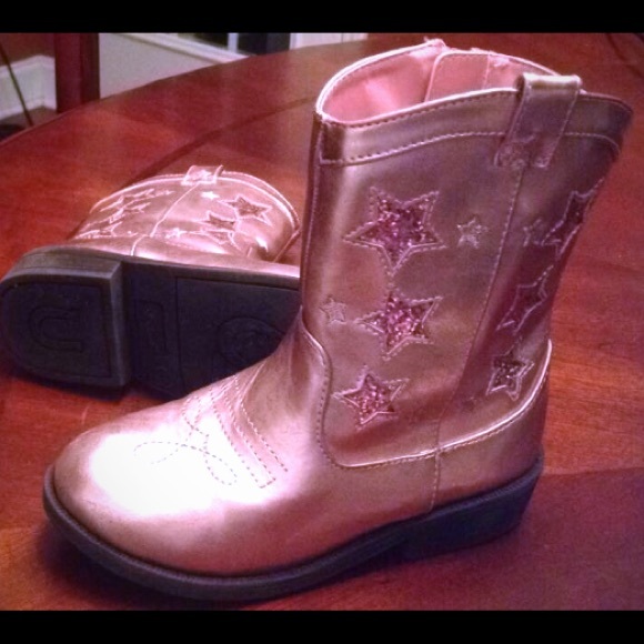 Children's Nina Kelis Pink Matallic Casual Boot