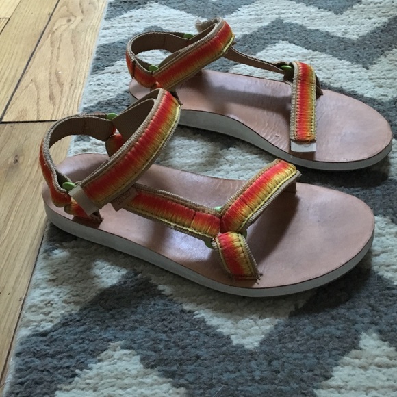 Sunset Multicolor Teva Sandals