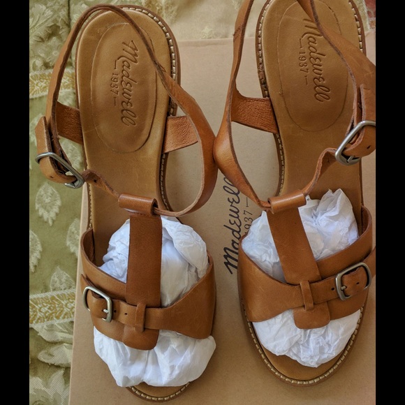 Madewell “Loren Heel" in box.  Sz 10 - Picture 1 of 4