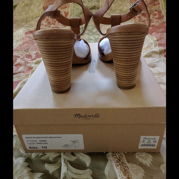 Madewell “Loren Heel" in box.  Sz 10 - Picture 3 of 4