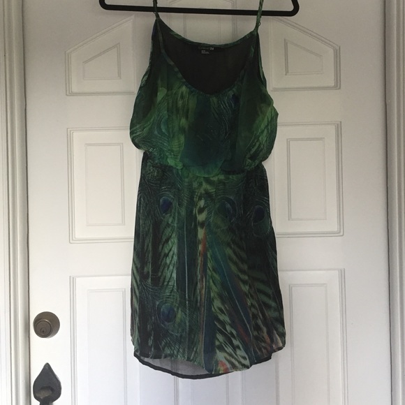 Peacock dress
