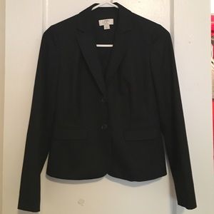 Ann Taylor loft 0P black suit jacket
