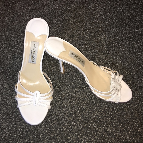 Jimmy Choo Shoes - Jimmy Choo white heels
