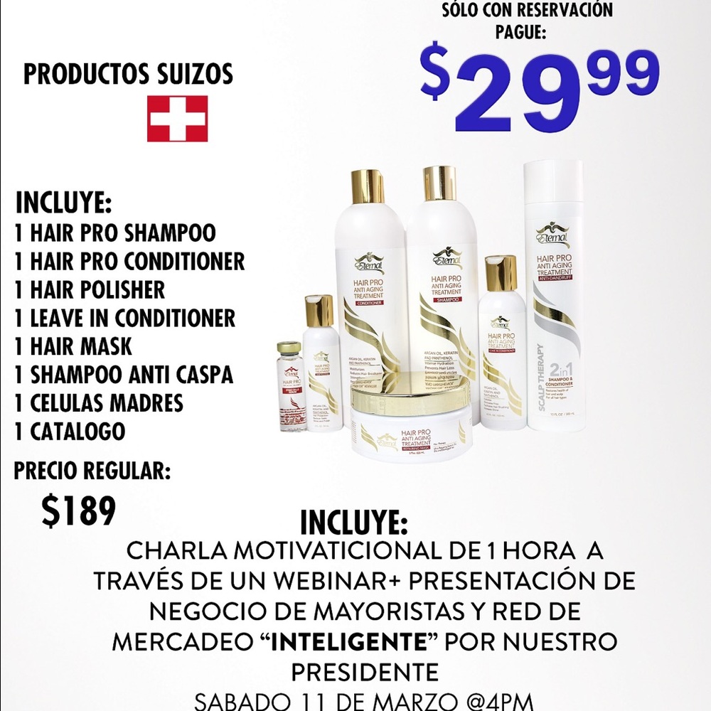 Eternal's Hair Treatment!