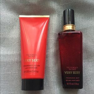 Victoria's Secret Very Sexy Body Spray and Lotion