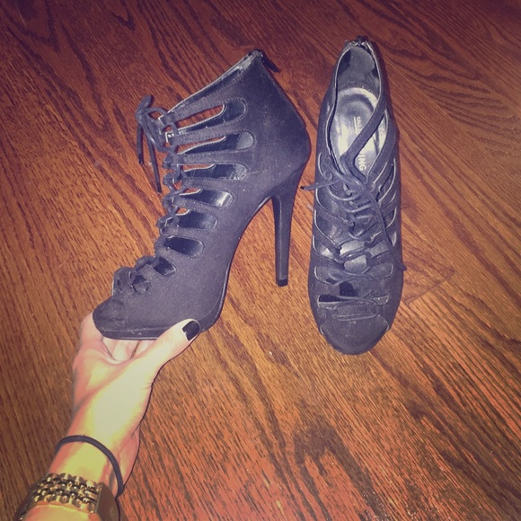 Lace up heels