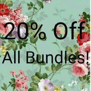 Limited time!! 20% off bundles