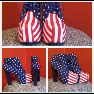 Made In America Platform Booties