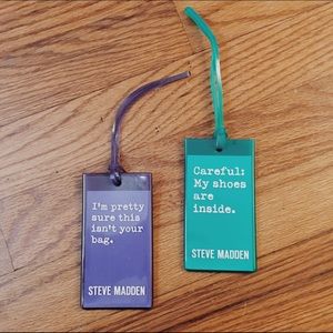 Steve Madden Luggage Tags