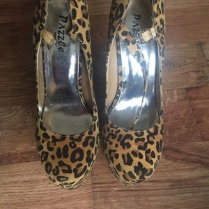 Cheetah Print Heels