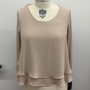 Zara Double Layer Blouse (brand new)