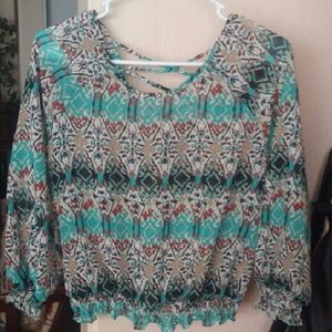 A long sleeve blouse