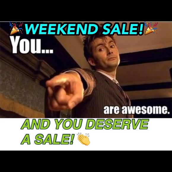 WEEKEND SALE! CLOSET CLEAR OUT! UP TO 40% OFF!