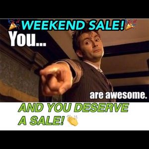 WEEKEND SALE! CLOSET CLEAR OUT! UP TO 40% OFF!
