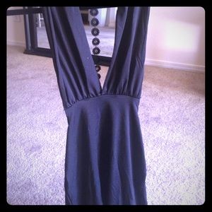 A mini dress