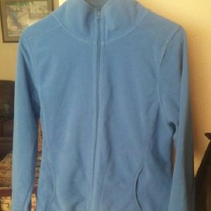Blue long sleeve jacket