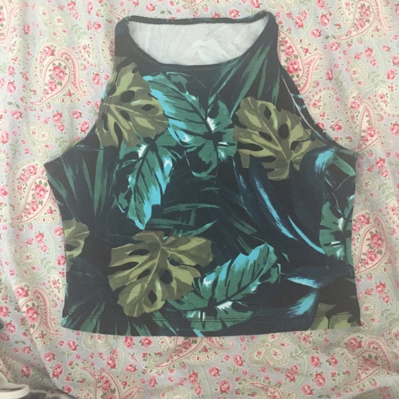 AA Tropical Crop Top