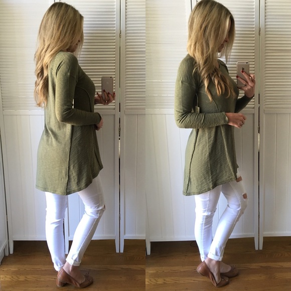 Sold• Soft Olive LS - Picture 3 of 4