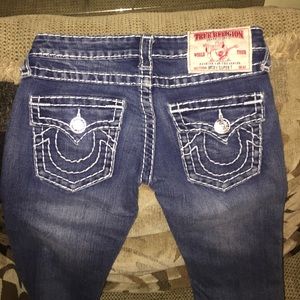Becky super T true religion jeans