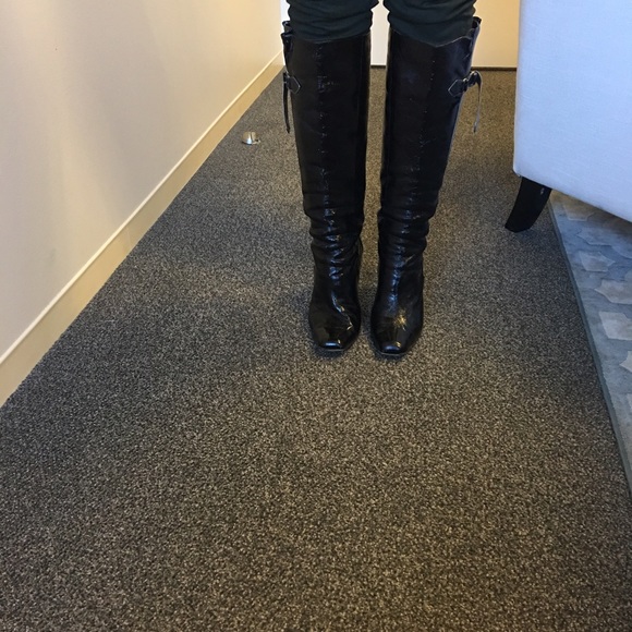 Jimmy Choo Shoes - Jimmy Choo black knee high boots