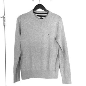 Tommy Hilfiger Gray Crew Neck Sweater