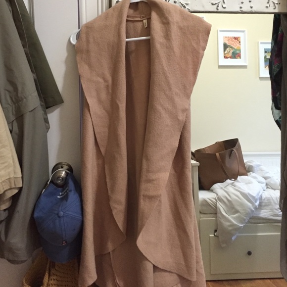 Anthropologie  camel vest from fall 2015