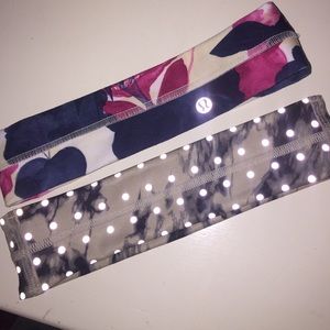 Two lululemon headbands