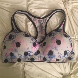 PINK yoga sports bra