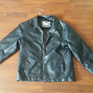 Mens leather jacket