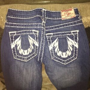 Joey leopard skinny jeans