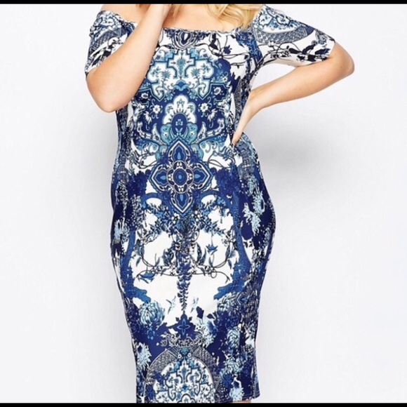 ASOS Curve Dresses & Skirts - Off shoulder dress