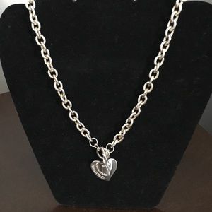 Tiffany inspired heart necklace
