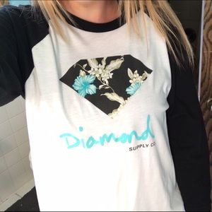 Diamond Supply Co. Raglan Tee