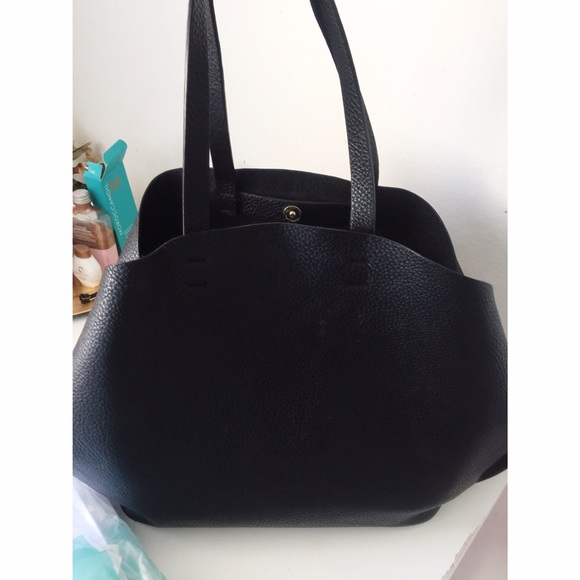 Brand new ZARA faux leather vegan bag