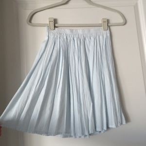 Light blue Brandy Melville skirt