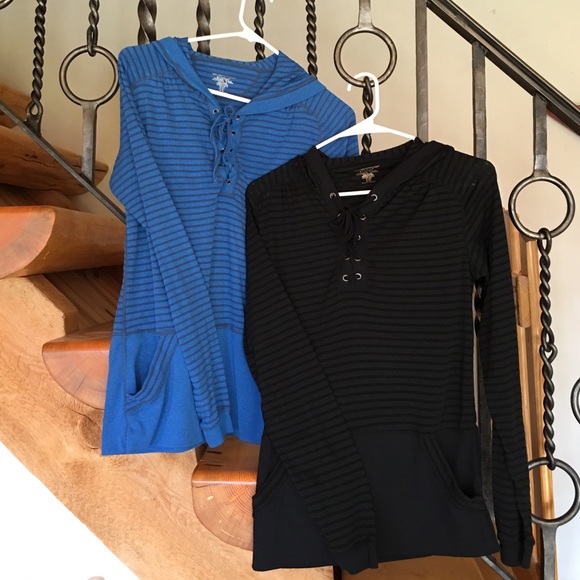 Hooded ex officio shirts