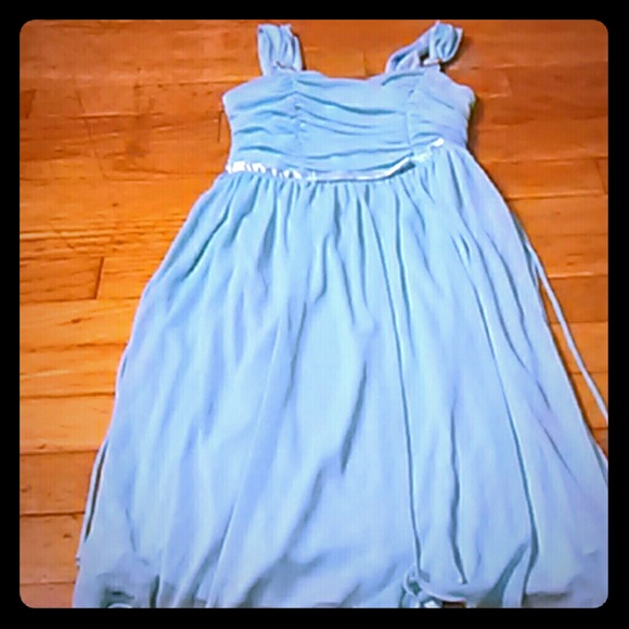 Blue speechless dress