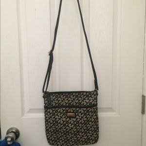 Tommy Hilfiger adjustable across the body purse.