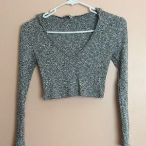 FASHION NOVA cropped sweater