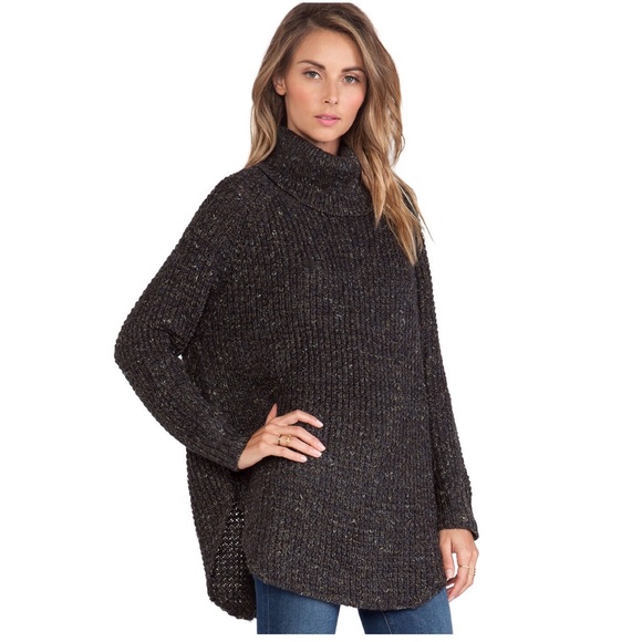 Free People Sweaters - Free People Dylan Tweedy pullover cowl sweater