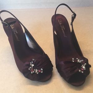 Plum Slingback, Brand New!