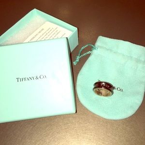 Tiffany 1837 Collection Size 6 Sterling Ring