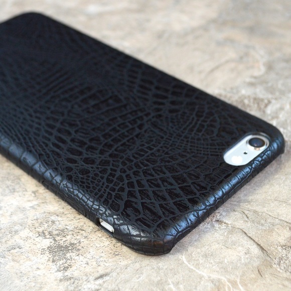 Croc-leather case for iPhone 6 & 6 plus