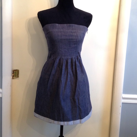Theory Denim Dress Size M