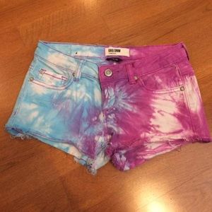 Garage brand Tye-Dye shorts!