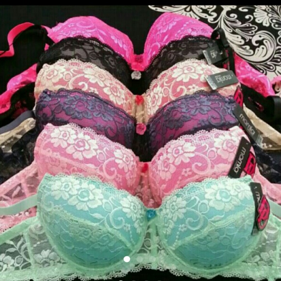 Mamia bras all 6 for $45...selling as a set